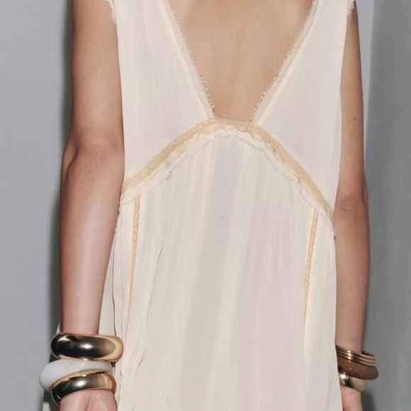 ZARA ZW COLLECTION EMBROIDERED DRESS - Picture 2 of 5